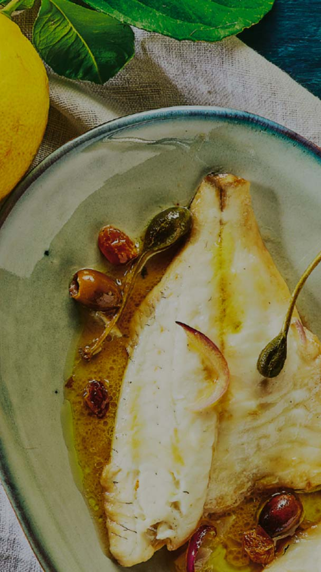 Filetto di pesce con capperi olive e cipolla Bofrost