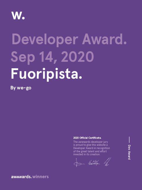 Fuoripista certificate