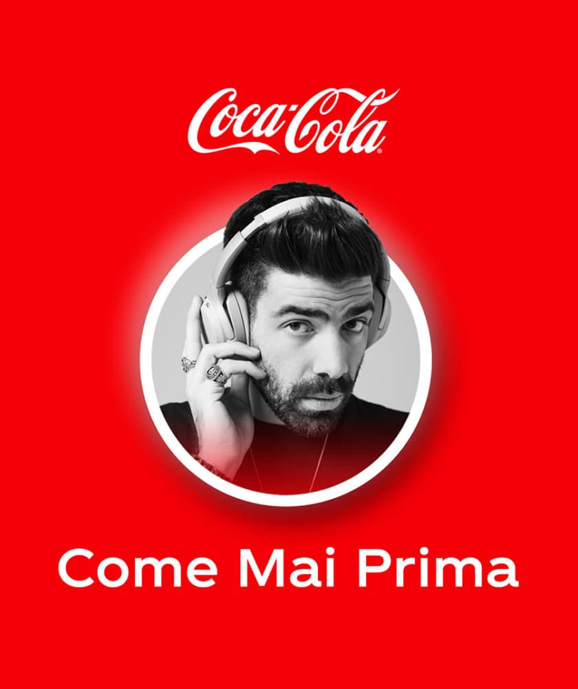 "Come mai prima" by Coca Cola